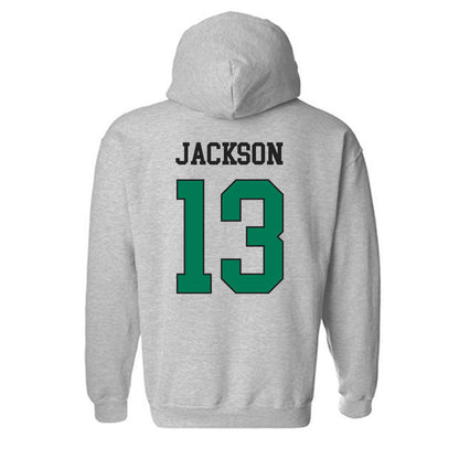 Northeastern State - NCAA Football : Camrin Jackson - Classic Shersey Hooded Sweatshirt-1