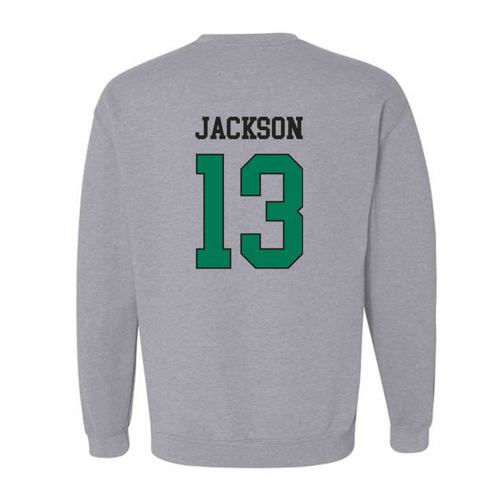 Northeastern State - NCAA Football : Camrin Jackson - Classic Shersey Crewneck Sweatshirt-1