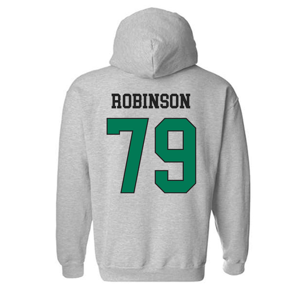 Northeastern State - NCAA Football : Wyatt Robinson - Classic Shersey Hooded Sweatshirt-1