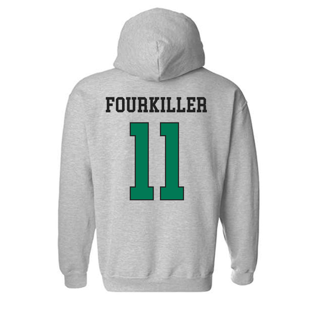 Northeastern State - NCAA Softball : Jalyn Fourkiller - Classic Shersey Hooded Sweatshirt-1