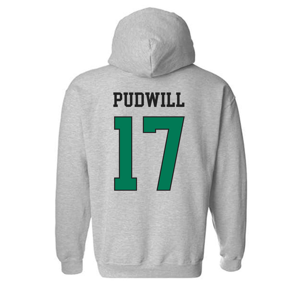 Northeastern State - NCAA Football : Nolan Pudwill - Classic Shersey Hooded Sweatshirt-1