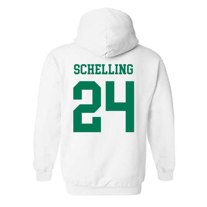 Northeastern State - NCAA Football : Jordan Schelling - Classic Shersey Hooded Sweatshirt-1