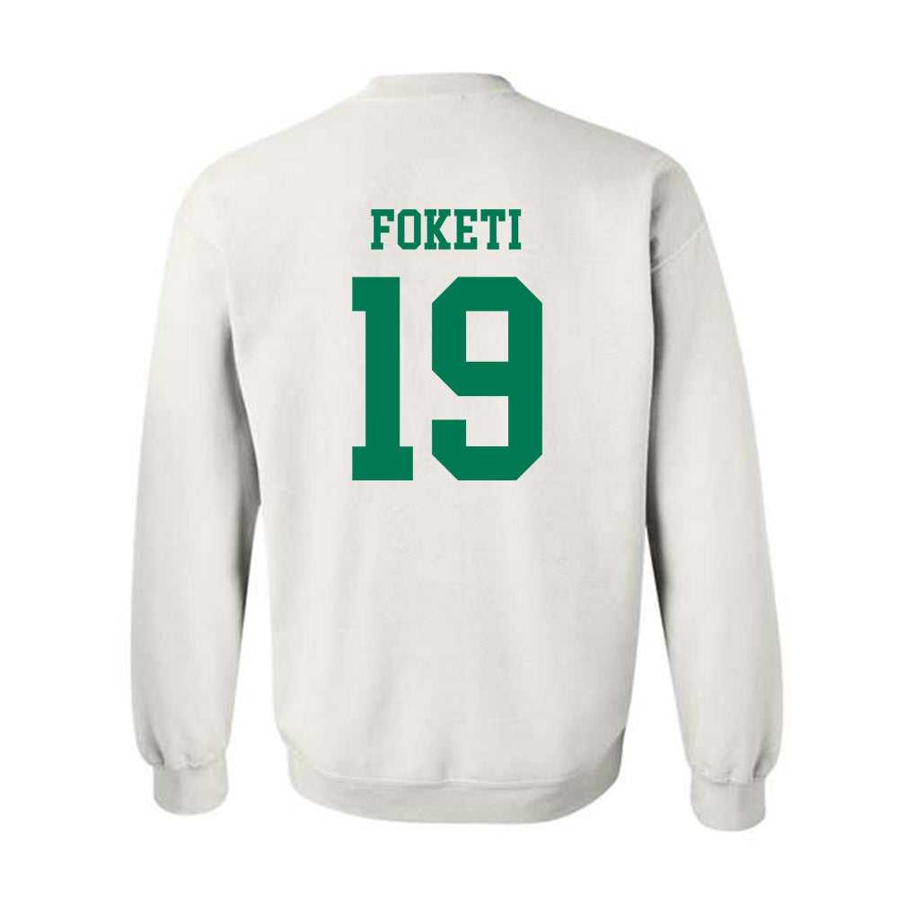 Northeastern State - NCAA Football : Mosese Foketi - Classic Shersey Crewneck Sweatshirt-1