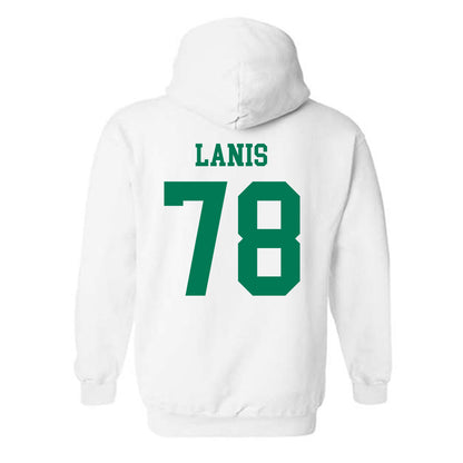 Northeastern State - NCAA Football : Chris Lanis - Classic Shersey Hooded Sweatshirt-1