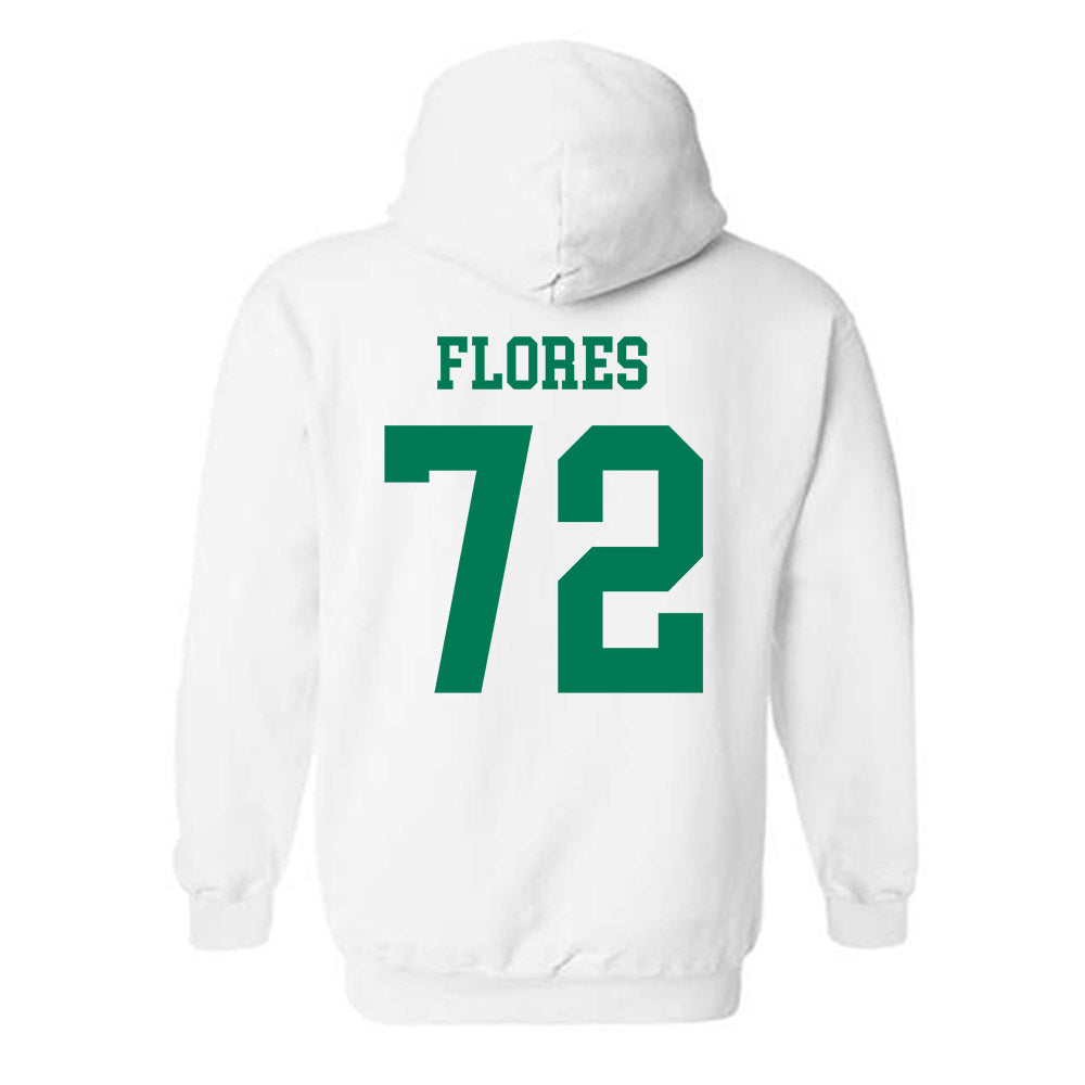 Northeastern State - NCAA Football : Jayden Flores - Classic Shersey Hooded Sweatshirt-1