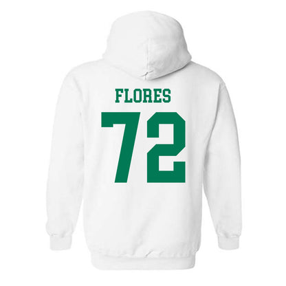 Northeastern State - NCAA Football : Jayden Flores - Classic Shersey Hooded Sweatshirt-1