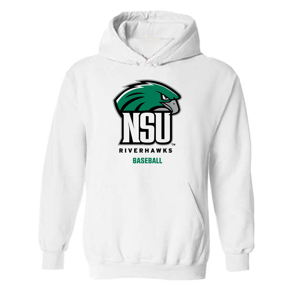 Northeastern State - NCAA Baseball : Cameron Carter - Classic Shersey Hooded Sweatshirt-0