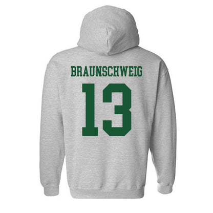 UAB - NCAA Baseball : Logan Braunschweig - Classic Shersey Hooded Sweatshirt-1