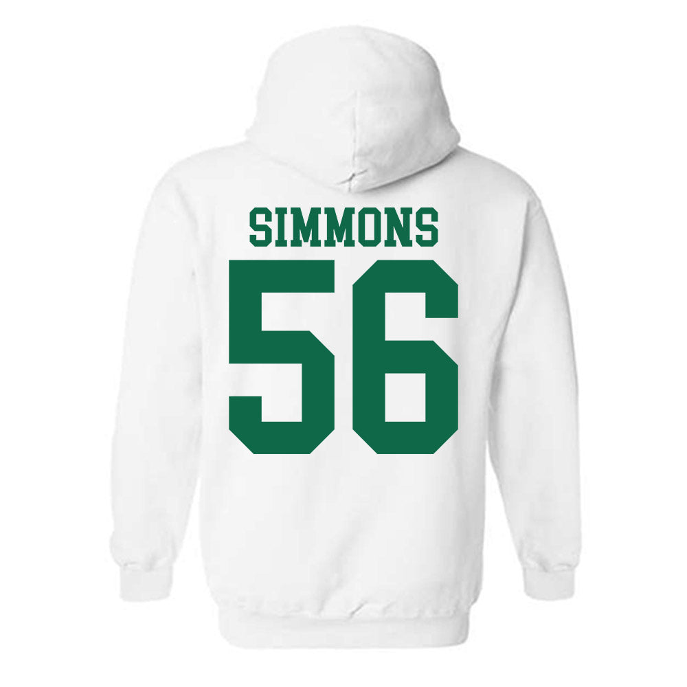 USF - NCAA Football : Terry Simmons - Sports Shersey Hooded Sweatshirt-1