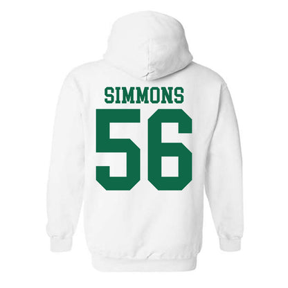 USF - NCAA Football : Terry Simmons - Sports Shersey Hooded Sweatshirt-1