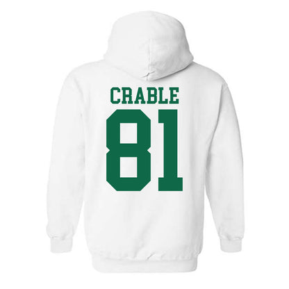 USF - NCAA Football : Tayte Crable - Sports Shersey Hooded Sweatshirt-1