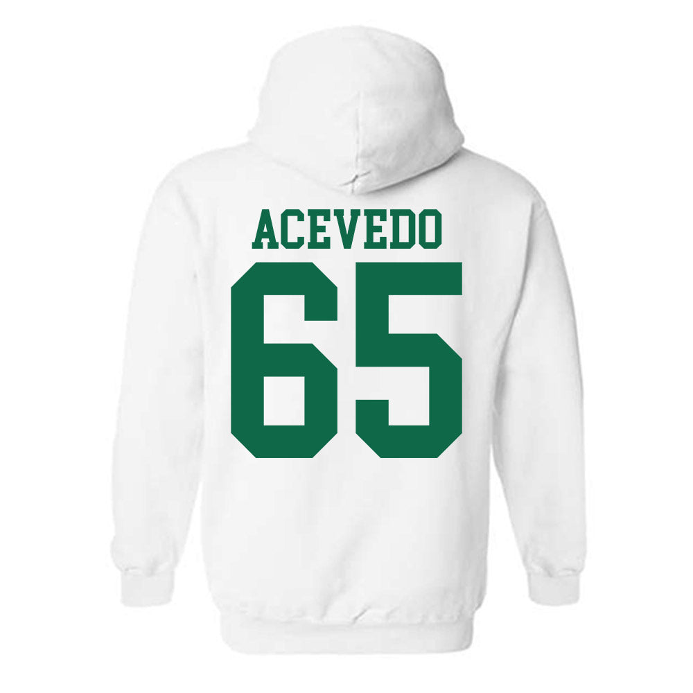 USF - NCAA Football : Jaylin Acevedo - Sports Shersey Hooded Sweatshirt-1