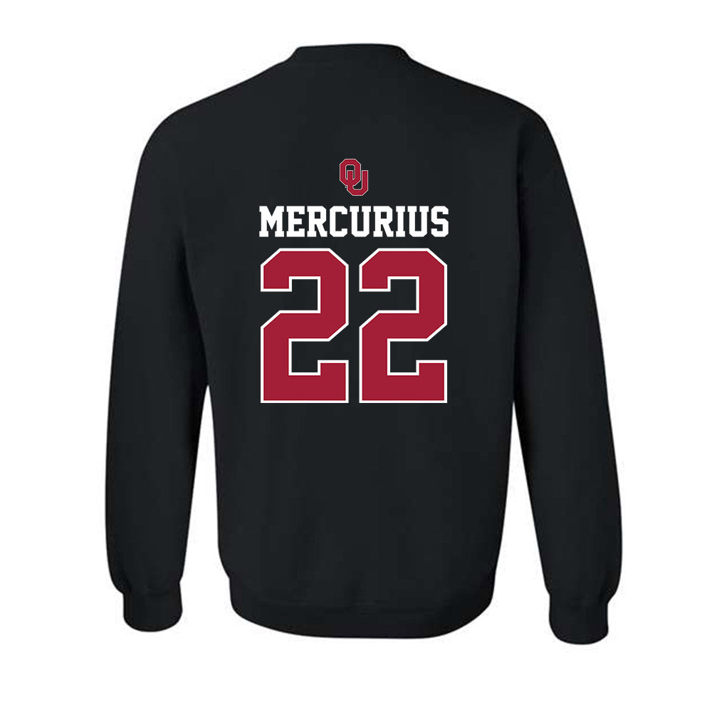 Oklahoma - NCAA Baseball : Leighton Mercurius - Fashion Shersey Crewneck Sweatshirt-1