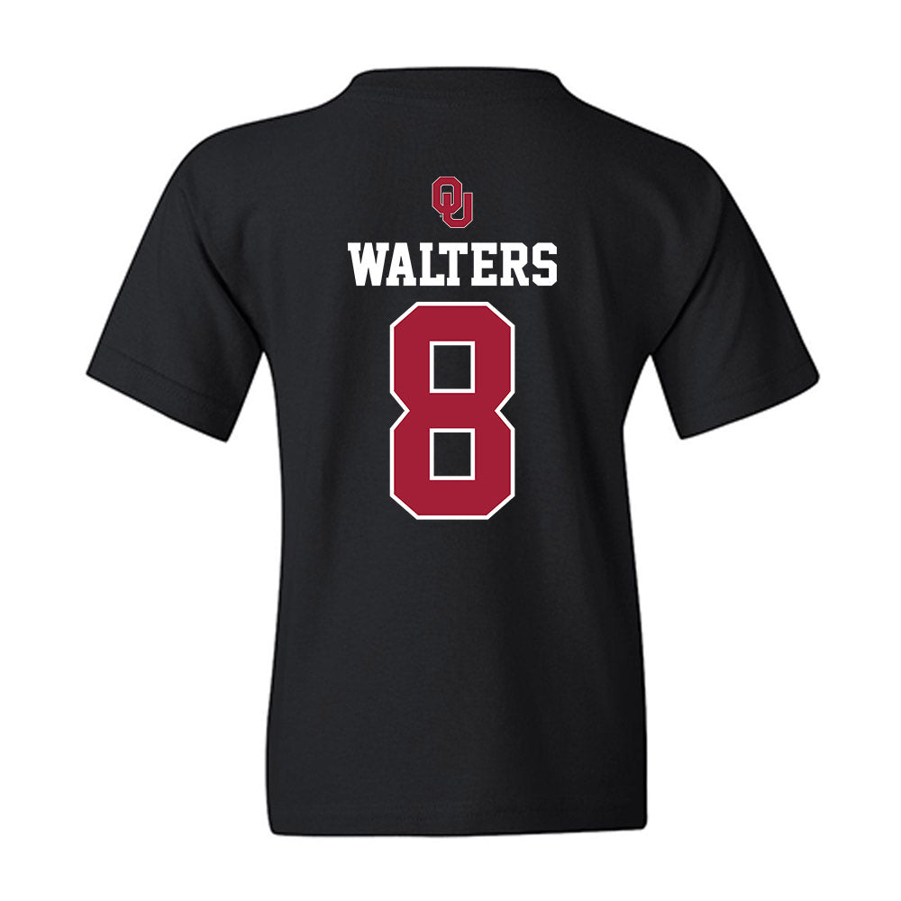 Oklahoma - NCAA Baseball : Uriah Walters - Fashion Shersey Youth T-Shirt-1