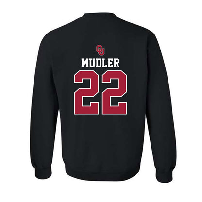 Oklahoma - NCAA Baseball : Scott Mudler - Fashion Shersey Crewneck Sweatshirt-1