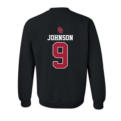 Oklahoma - NCAA Baseball : Camden Johnson - Fashion Shersey Crewneck Sweatshirt-1