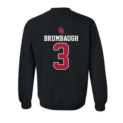 Oklahoma - NCAA Baseball : Cayden Brumbaugh - Fashion Shersey Crewneck Sweatshirt-1