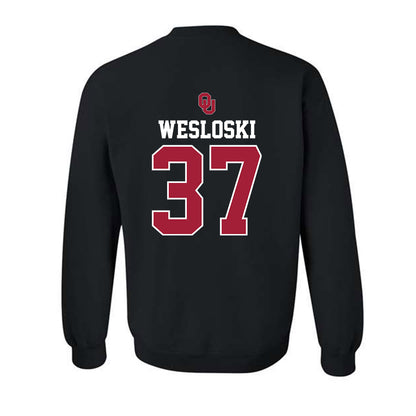 Oklahoma - NCAA Baseball : Nick Wesloski - Fashion Shersey Crewneck Sweatshirt-1