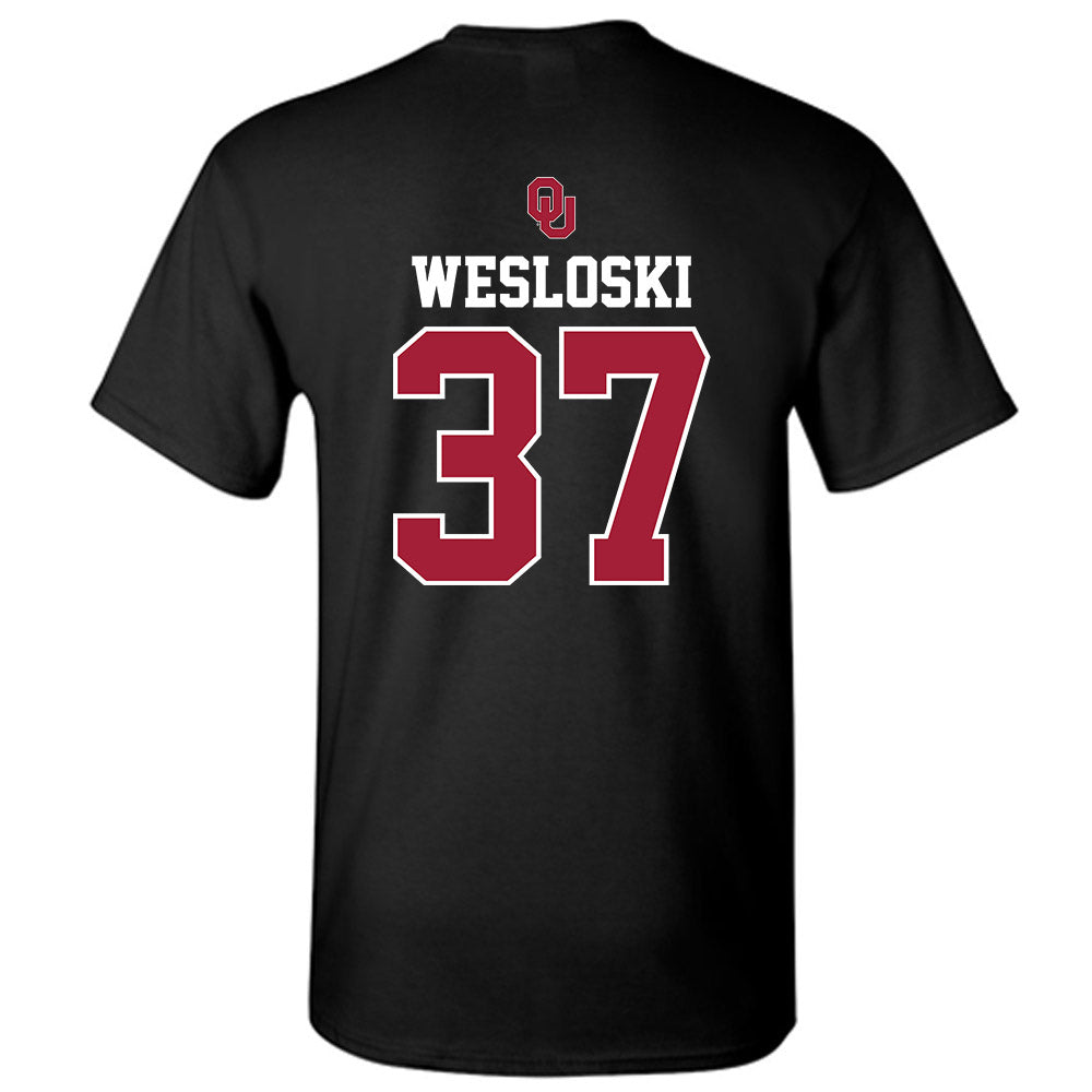 Oklahoma - NCAA Baseball : Nick Wesloski - Fashion Shersey T-Shirt-1