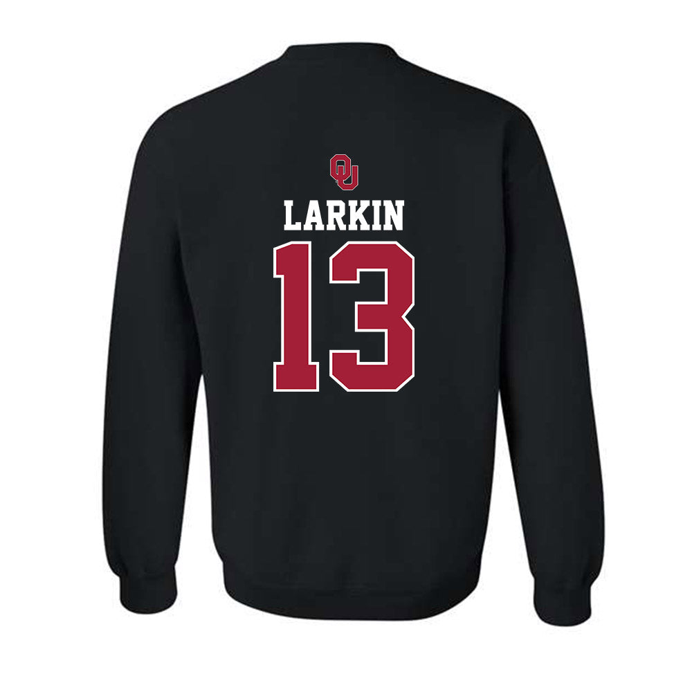 Oklahoma - NCAA Baseball : Connor Larkin - Fashion Shersey Crewneck Sweatshirt-1