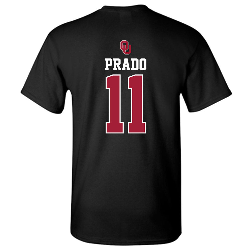 Oklahoma - NCAA Baseball : Gerardo Prado - Fashion Shersey T-Shirt-1