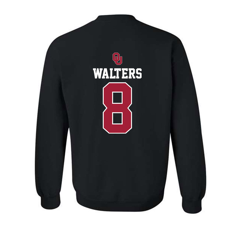 Oklahoma - NCAA Baseball : Uriah Walters - Fashion Shersey Crewneck Sweatshirt-1