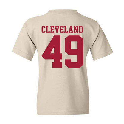 Oklahoma - NCAA Baseball : Jackson Cleveland - Fashion Shersey Youth T-Shirt-1