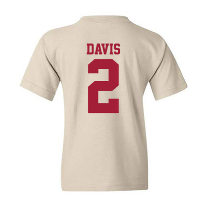 Oklahoma - NCAA Baseball : Myles Davis - Fashion Shersey Youth T-Shirt-1
