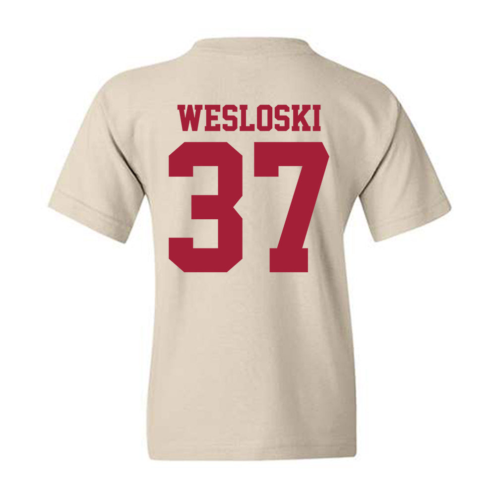 Oklahoma - NCAA Baseball : Nick Wesloski - Fashion Shersey Youth T-Shirt-1