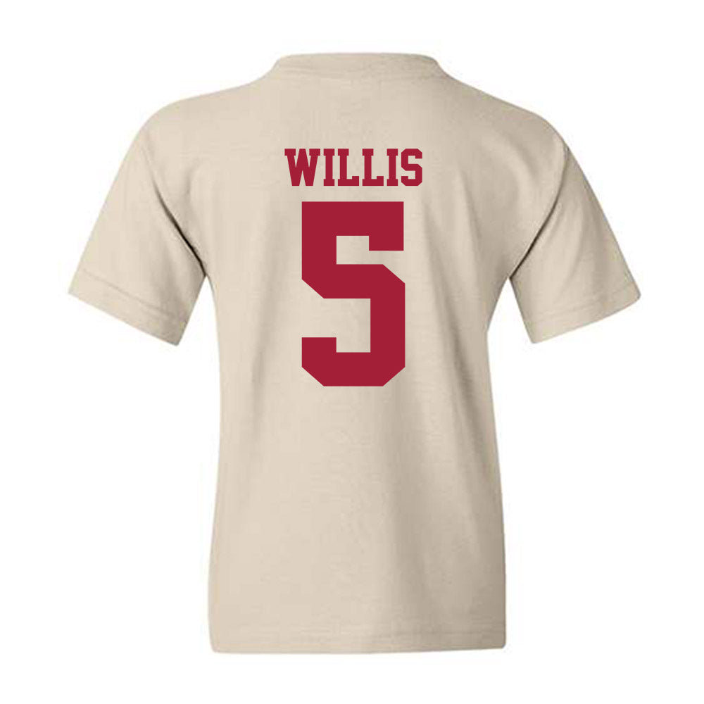 Oklahoma - NCAA Baseball : Dawson Willis - Fashion Shersey Youth T-Shirt-1