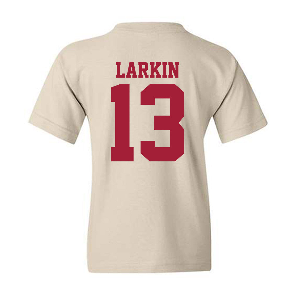 Oklahoma - NCAA Baseball : Connor Larkin - Fashion Shersey Youth T-Shirt-1
