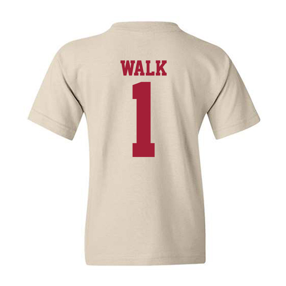 Oklahoma - NCAA Baseball : Jason Walk - Fashion Shersey Youth T-Shirt-1
