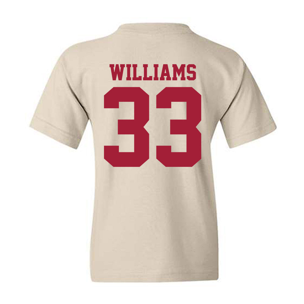 Oklahoma - NCAA Baseball : Isaac Williams - Fashion Shersey Youth T-Shirt-1
