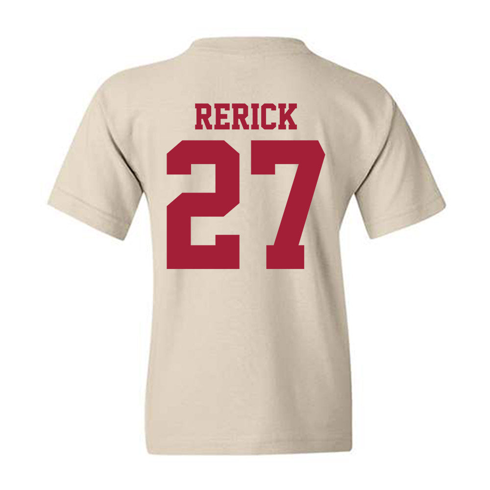 Oklahoma - NCAA Baseball : Drew Rerick - Fashion Shersey Youth T-Shirt-1