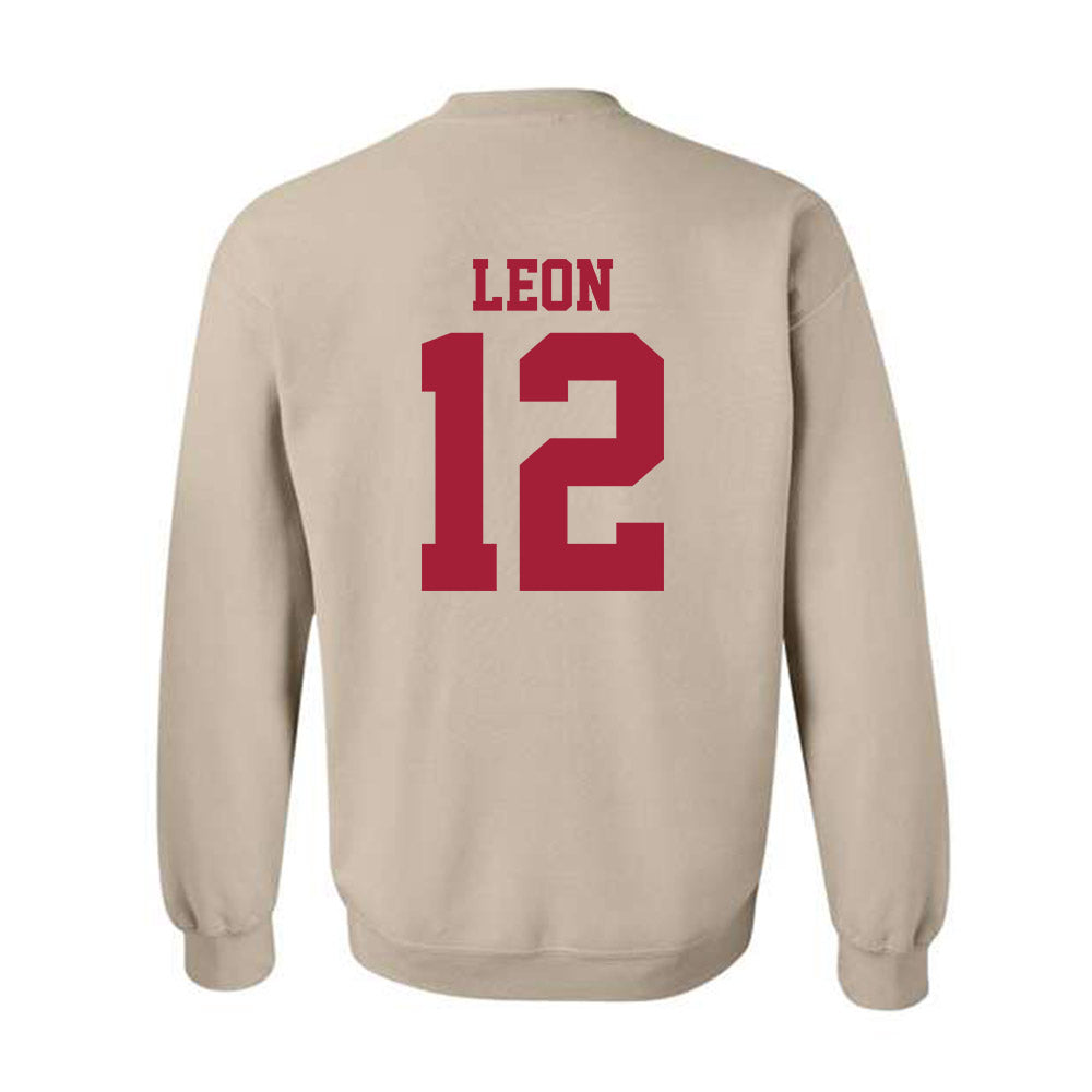 Oklahoma - NCAA Baseball : Kadyn Leon - Fashion Shersey Crewneck Sweatshirt-1