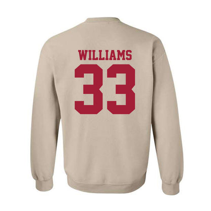 Oklahoma - NCAA Baseball : Isaac Williams - Fashion Shersey Crewneck Sweatshirt-1