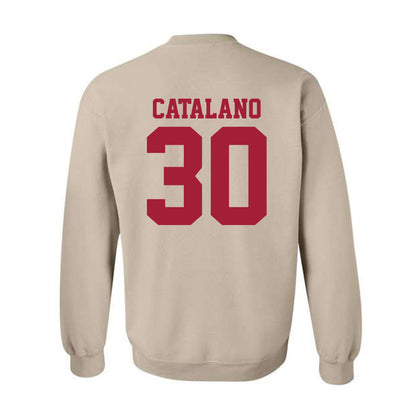 Oklahoma - NCAA Baseball : Michael Catalano - Fashion Shersey Crewneck Sweatshirt-1