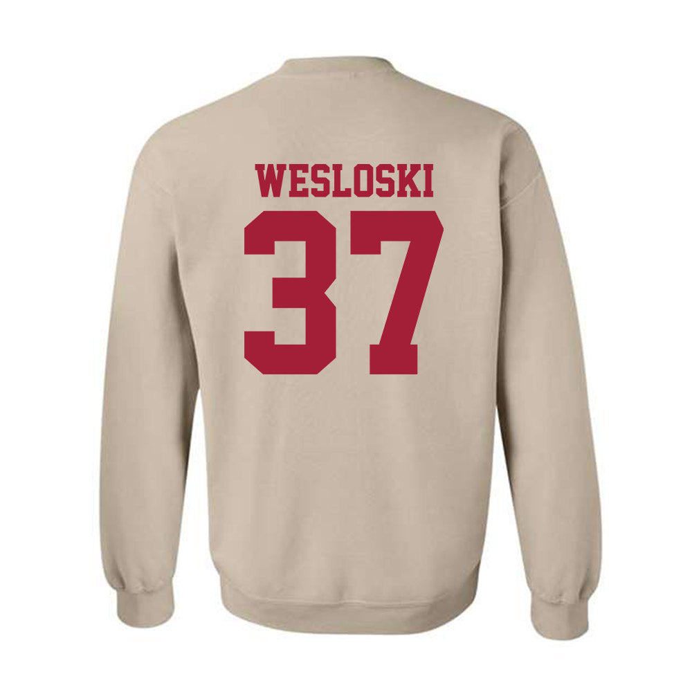 Oklahoma - NCAA Baseball : Nick Wesloski - Fashion Shersey Crewneck Sweatshirt-1