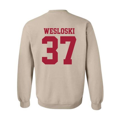 Oklahoma - NCAA Baseball : Nick Wesloski - Fashion Shersey Crewneck Sweatshirt-1