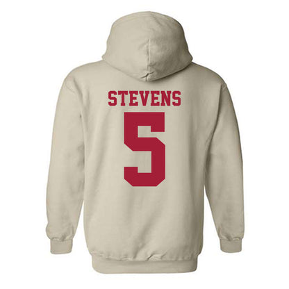 Oklahoma - NCAA Baseball : Nolan Stevens - Fashion Shersey Hooded Sweatshirt-1