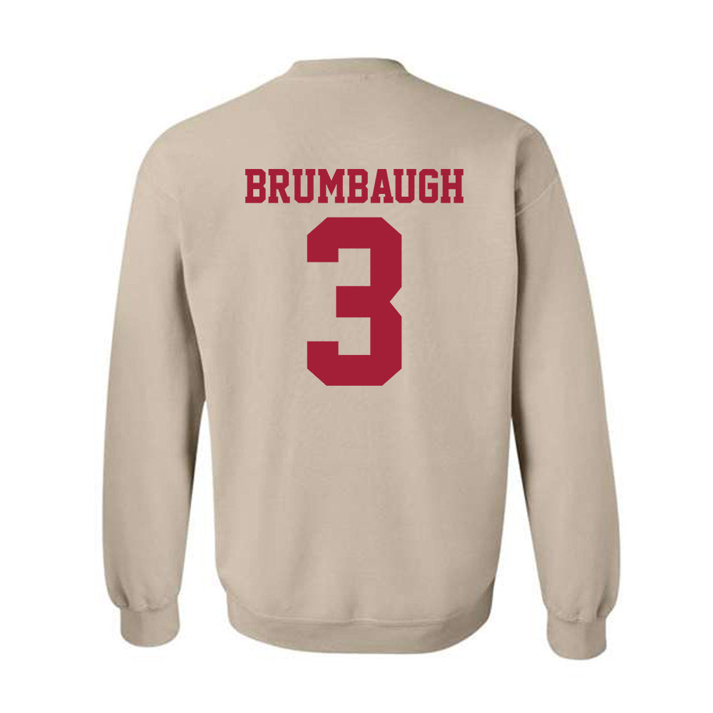 Oklahoma - NCAA Baseball : Cayden Brumbaugh - Fashion Shersey Crewneck Sweatshirt-1