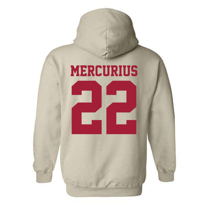 Oklahoma - NCAA Baseball : Leighton Mercurius - Fashion Shersey Hooded Sweatshirt-1
