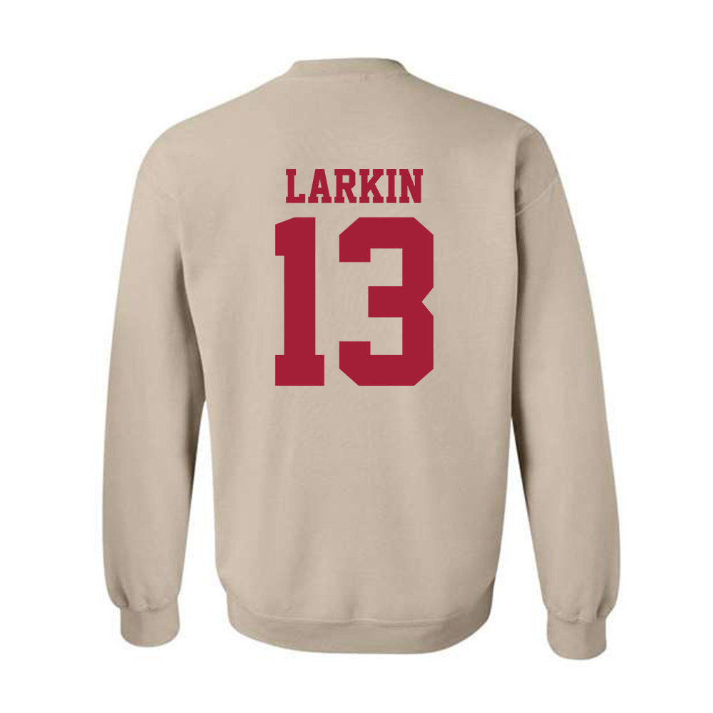 Oklahoma - NCAA Baseball : Connor Larkin - Fashion Shersey Crewneck Sweatshirt-1
