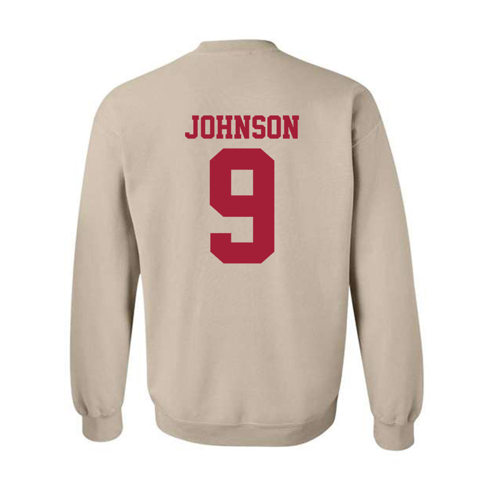 Oklahoma - NCAA Baseball : Camden Johnson - Fashion Shersey Crewneck Sweatshirt-1