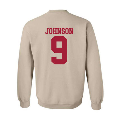 Oklahoma - NCAA Baseball : Camden Johnson - Fashion Shersey Crewneck Sweatshirt-1