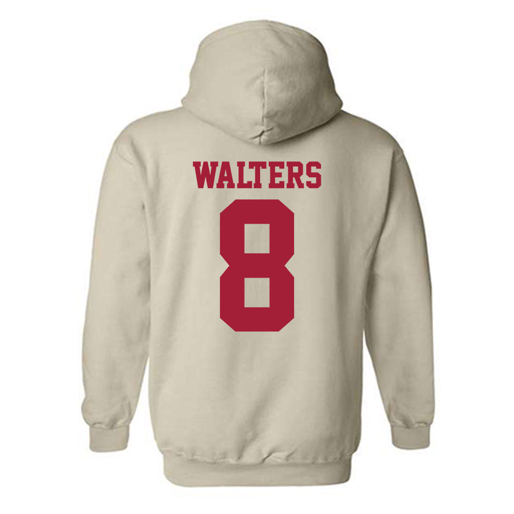 Oklahoma - NCAA Baseball : Uriah Walters - Fashion Shersey Hooded Sweatshirt-1