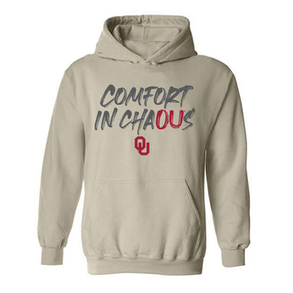 Oklahoma - NCAA Baseball : Kadyn Leon - Fashion Shersey Hooded Sweatshirt-0