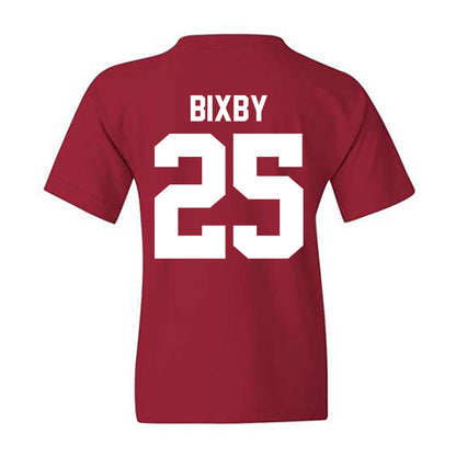 Oklahoma - NCAA Baseball : Mason Bixby - Fashion Shersey Youth T-Shirt-1