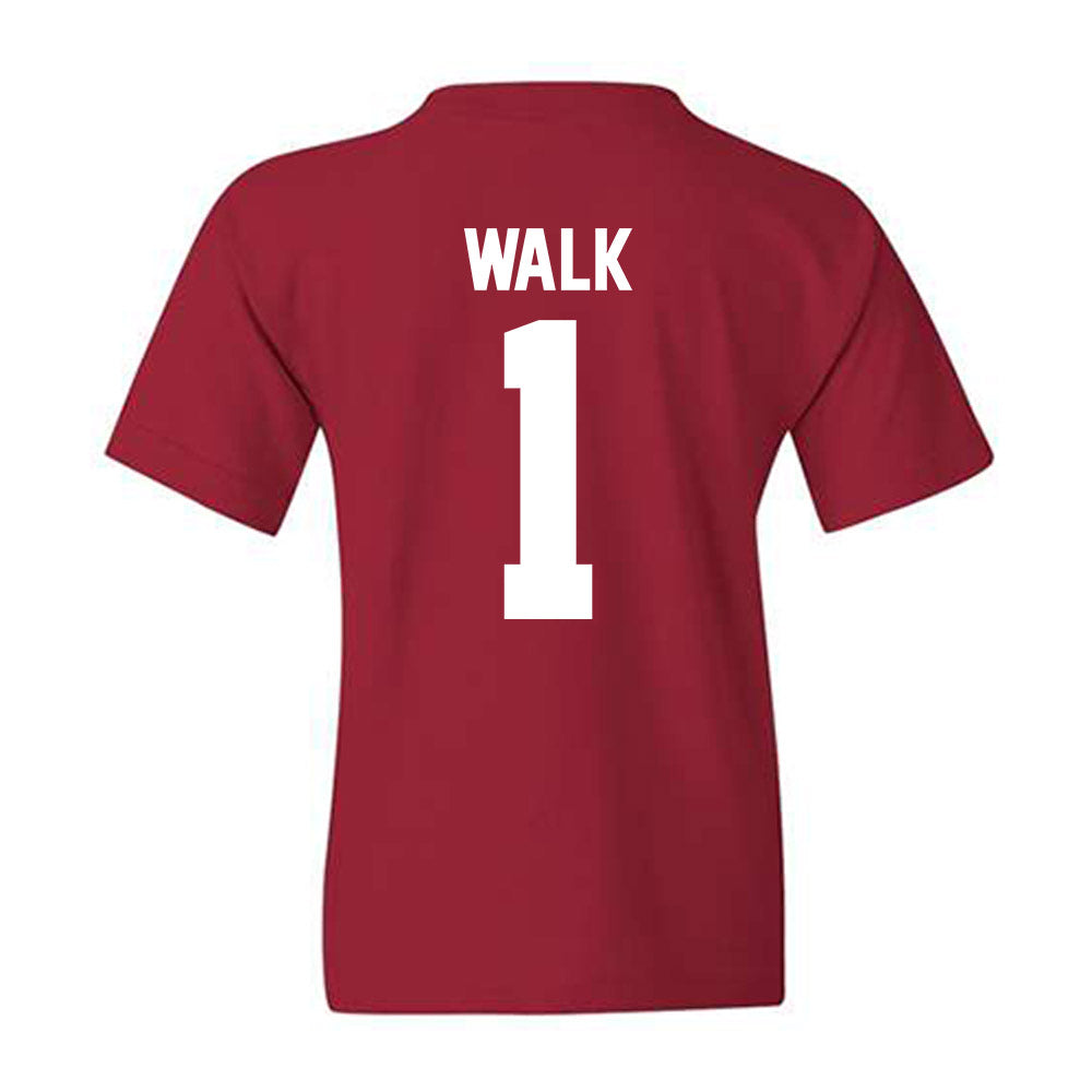 Oklahoma - NCAA Baseball : Jason Walk - Fashion Shersey Youth T-Shirt-1