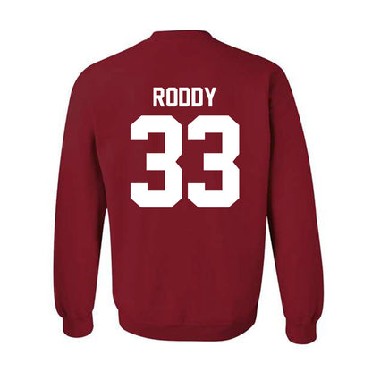 Oklahoma - NCAA Baseball : Berkeley Roddy - Fashion Shersey Crewneck Sweatshirt-1